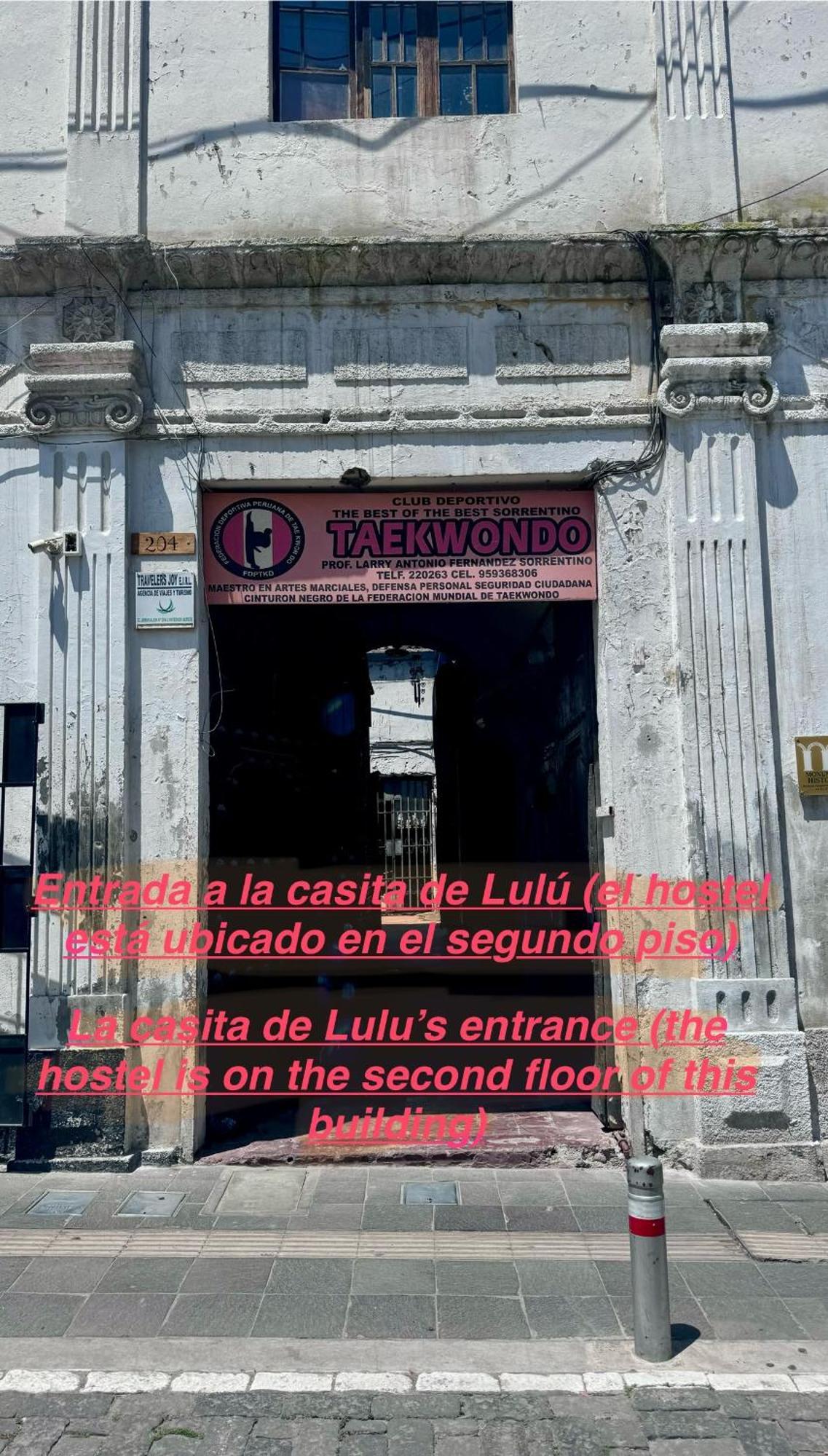 La Casita De Lulu Ξενοδοχείο Αρεκίπα Εξωτερικό φωτογραφία